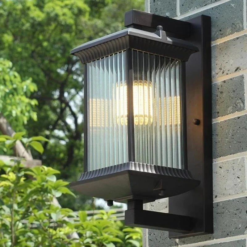 Vintage Waterproof LED Outdoor Wall Light for Porch & Garden Decor