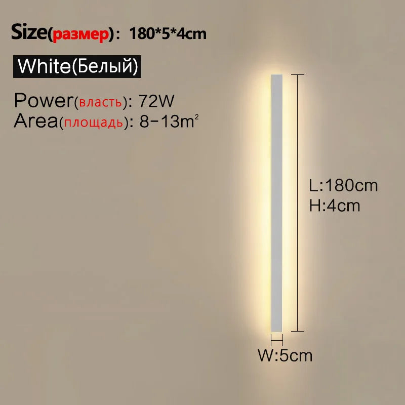 Modern Waterproof LED Wall Light for Indoor & Outdoor Home Decor
