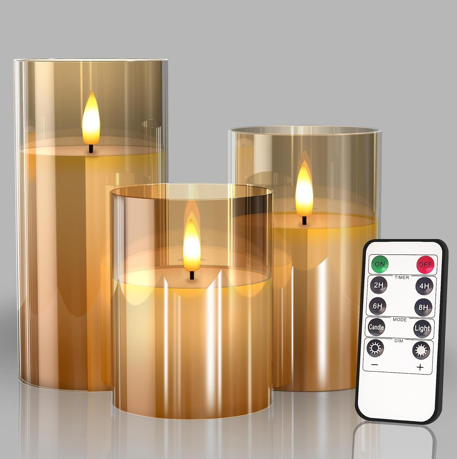 LED Candle Light Flickering Flameless Decorative Night Light