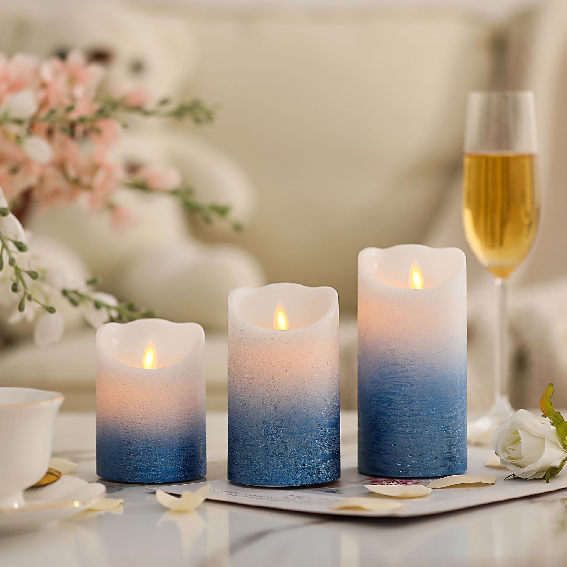 LED Candle Light Flickering Flameless Decorative Night Light